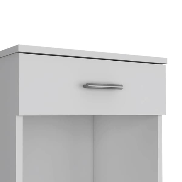 FM FURNITURE Pictor 1-Drawer Nightstand