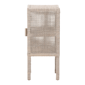 bali & pari Vivan Handwoven Wicker Natural Rattan Nightstand - image 4