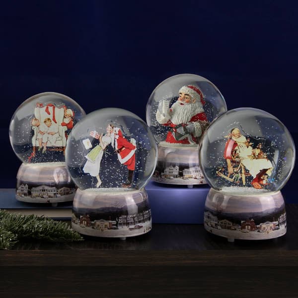 Northlight Seasonal 6.5in. Norman Rockwell Surprise Snow Globe