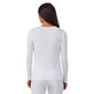 Womens Cuddl Duds® Soft Wear Long Sleeve Crew Neck - image 2