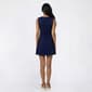 Juniors Love Tree Denim Contrast Princess Seam Skater Dress - image 4