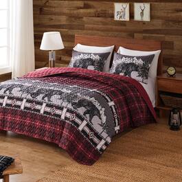 Greenland Home Fashions&#40;tm&#41; Timberline Lodge-Style Quilt Set