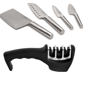 BergHOFF Straight 5pc. Specialty Knife Set with 3-Slot Sharpener - image 2