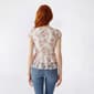 Juniors Madden Girl Floral Lace Cap Sleeve Babydoll Top - image 2