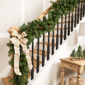 Northlight 9ft Pre-Lit Flocked Pine & Pinecones Christmas Garland - image 3