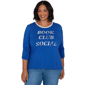 Plus Size Ruby Rd. Must Haves II Book Club Social Tee - image 1