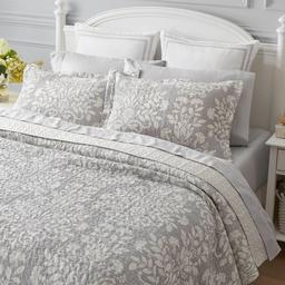 Laura Ashley® Rowland 136 Thread Count Reversible Quilt Set