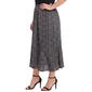 Plus Size NY Collection Pull On Abstract Zebra Hacci Midi Skirt - image 3