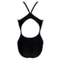 Womens Dolfin® Team Solid HP Back One Piece Swimsuit - Black - image 2