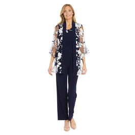 Womens R&M Richards 3pc. Floral Bell Sleeve Pants Set