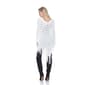 Womens White Mark Frostine Poncho - image 2