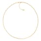 Roman Gold-Tone Singapore Chain Necklace - image 1