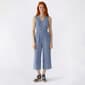 Juniors A. Byer Stripe Surplice Neck Wide Leg Jumpsuit - image 1