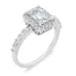 Forever New Baguette Princess Cut White Zirconia Ring - image 2