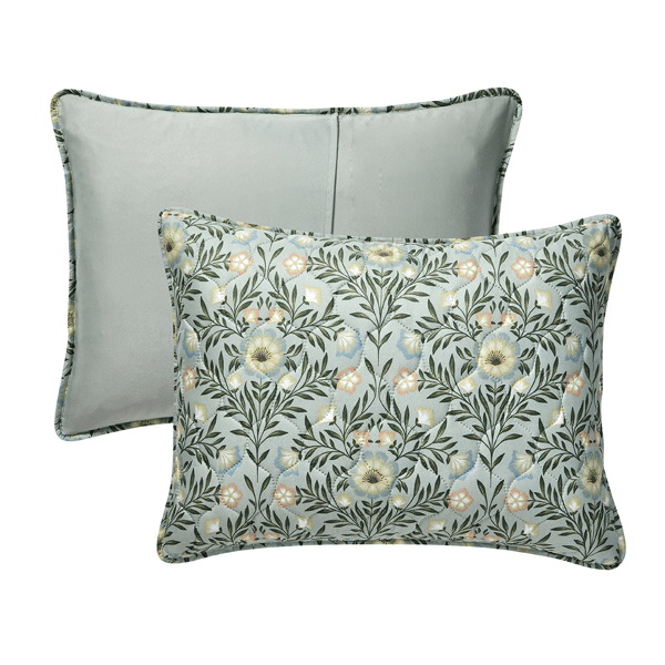 VCNY Home Mason Green 3pc. Floral Quilt Set