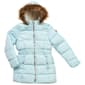 Girls &#40;7-16&#41; Kensie Girl Cinched Waist Anorak Sherpa Puffer Coat - image 2