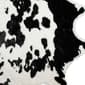 9th & Pike® Black & White Faux Cowhide Area Rug - image 3
