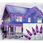 Northlight Seasonal 7ft. Purple Christmas Lights - White Wire - image 3