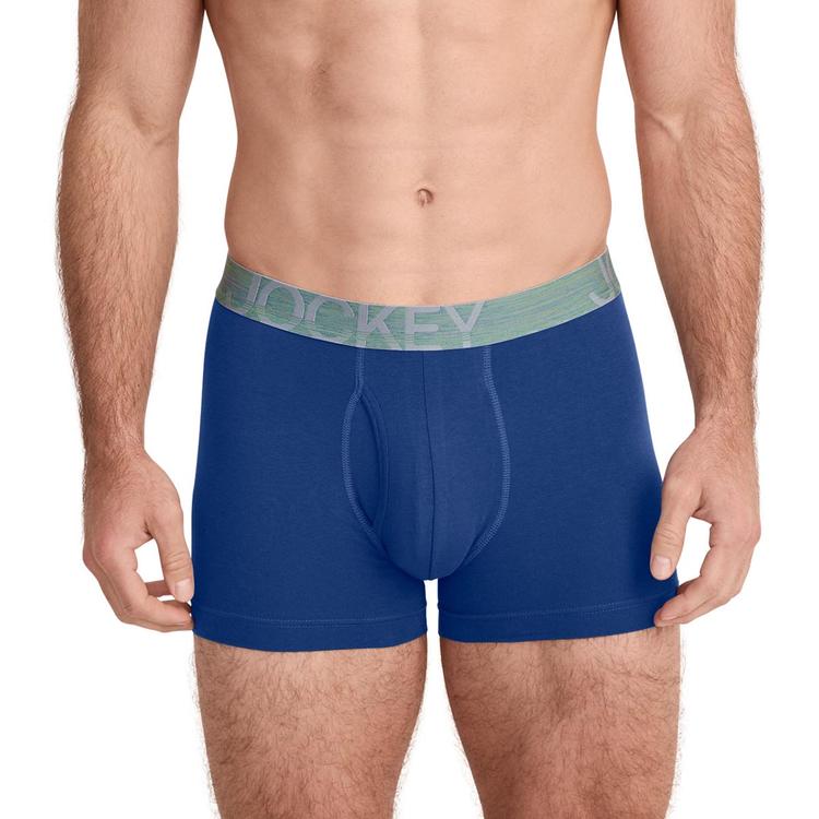 Mens Jockey® 3pk. Active Stretch Boxer Briefs