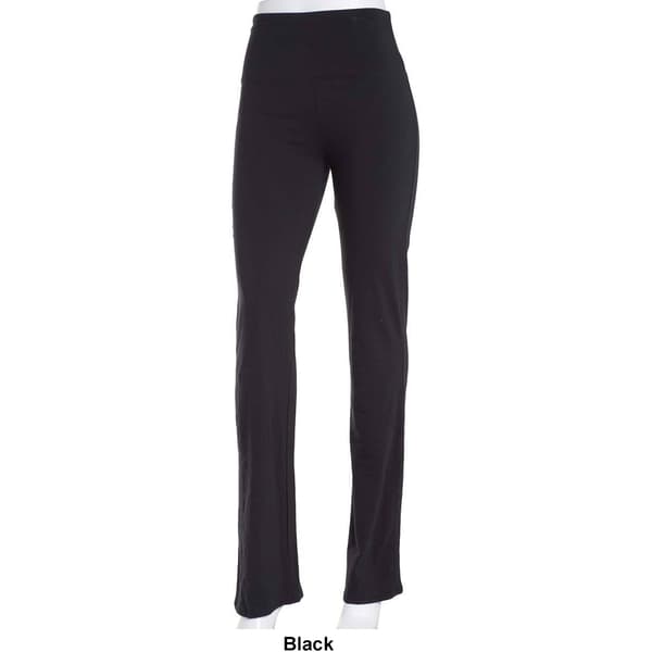 Womens Starting Point® Cotton Spandex 29in. Bootcut Pants - image 