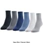 Womens Gold Toe® 6pk. Simple Rib Quarter Socks - image 3