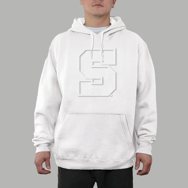 Mens E5 State 3D Popover Hoodie - image 