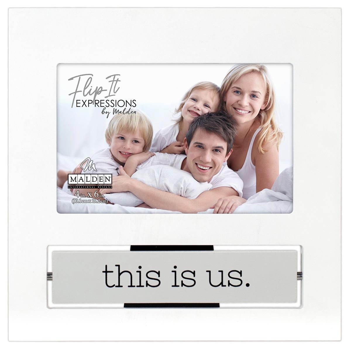 Malden Sentiment Family Flip-It Frame - 4x6