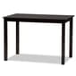 Baxton Studio Ani Dark Brown Finished Wood 5pc. Dining Set - image 3