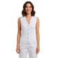 Womens Calvin Klein Sleeveless V Neck Button Front Sweater Vest - image 1