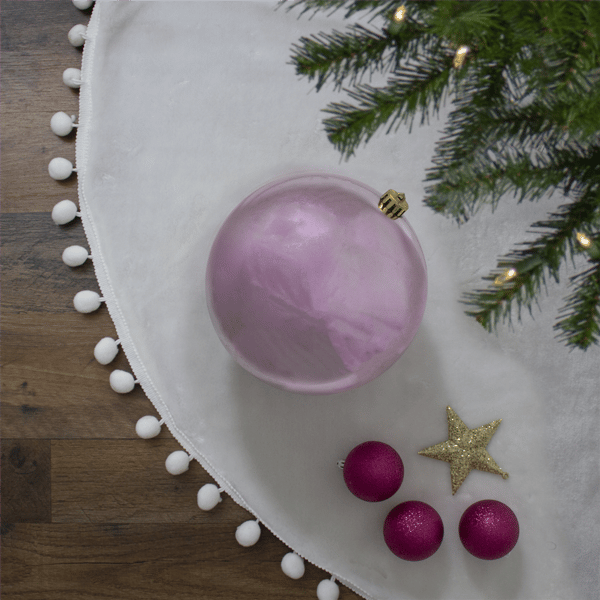 Northlight Shiny Bubblegum Pink Shatterproof Christmas Ornament