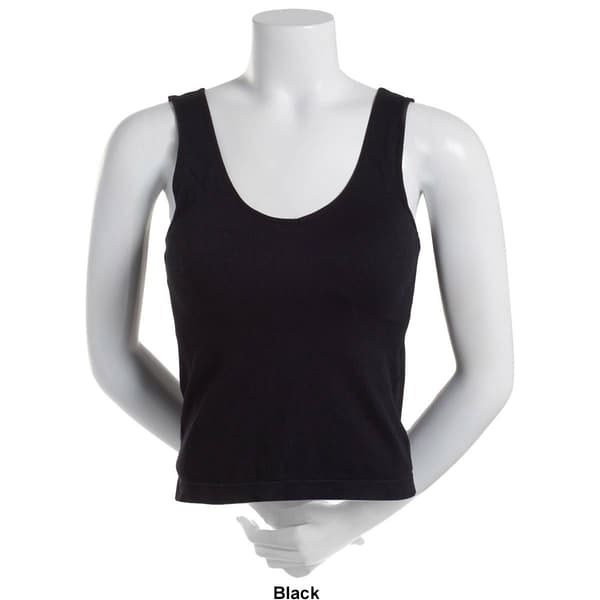 Juniors No Comment Seamless Molded Cup Tank