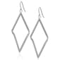 Gianni Argento Silver Plated Kite Drop Earrings - image 1