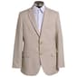 Mens Nautica Poly Cotton Solid Suit Jacket - Tan - image 1