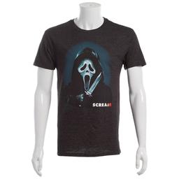 Young Mens Scream Crew Neck Short Sleeve Graphic Tee