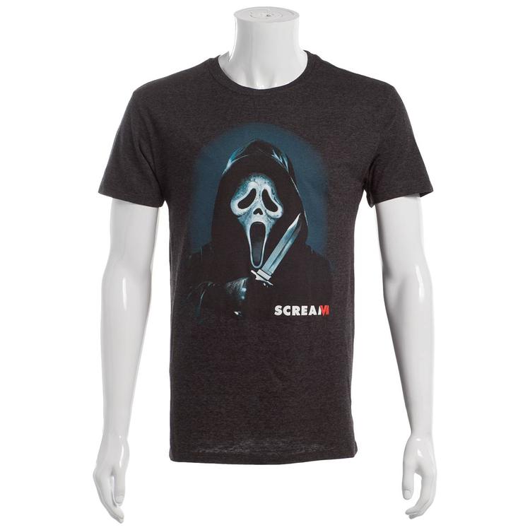 Young Mens Scream Crew Neck Short Sleeve Graphic Tee