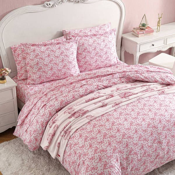 Betsey Johnson Ballet Bows Duvet Cover Set
