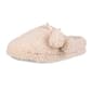 Womens Jessica Simpson Berber Pom Clog Slippers - image 1