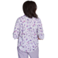 Womens Alfred Dunner Crystal Springs Floral Casual Button Down - image 2