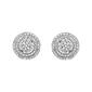 Diamond Classics&#8482; Sterling Silver Diamond Stud Earrings - image 3