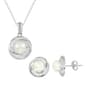 Gemstone Classics(tm) Sterling Silver Cultured Freshwater Pearl Set - image 1