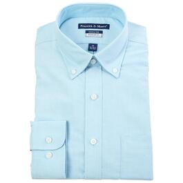 Mens Preswick & Moore Oxford Dress Shirt - Aqua