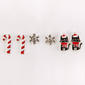 Christmas Motif Stud Earrings Set - image 1