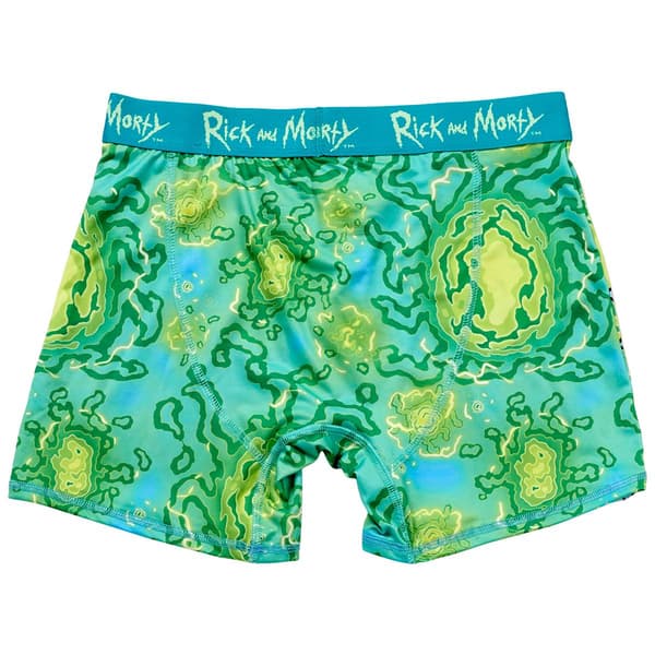 Mens Handcraft Rick & Morty Big Face Boxer Briefs