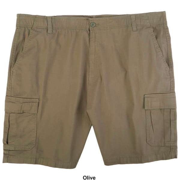 Mens Big & Tall Architect&#174; Flex Stretch Twill Cargo Shorts