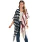 Womens Modena USA Flag Kimono - image 1