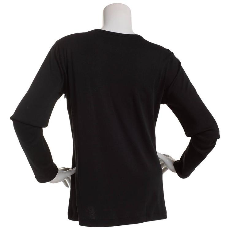 Plus Size Preswick &amp; Moore® Long Sleeve Crew Neck Tee