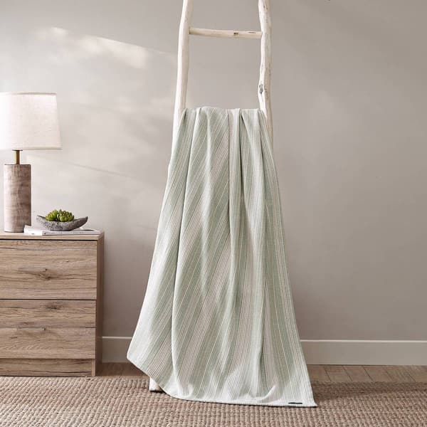 Tommy Bahama Sandy Shore Stripe Cotton Blanket