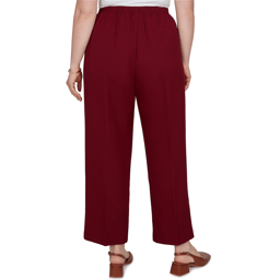 Plus Size Alfred Dunner Union Square Pull On Pants - Short Length