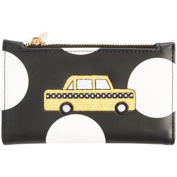 BCBG Bifold Embroidered Taxi Dot Bifold Wallet