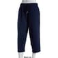 Womens Bonnie Evans French Terry Capri Pants - image 3